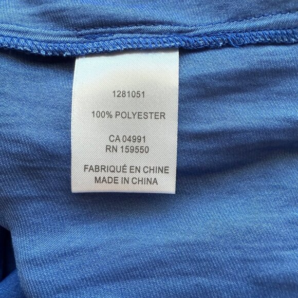 Maison d'Amelie Blue Ladies Blouse Size XL NWT - Picture 7 of 8